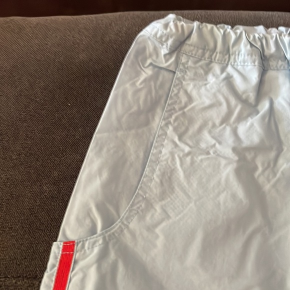 Adidas tracksuit blue with burnt orange trim. First picture is correct color. - Picture 8 of 11